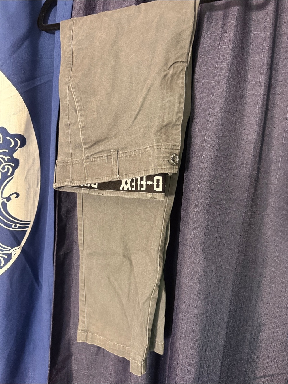 DIXXON Grey Casual Chinos